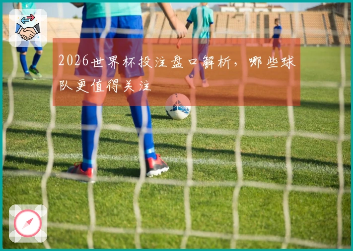 2026世界杯投注盘口解析，哪些球队更值得关注
